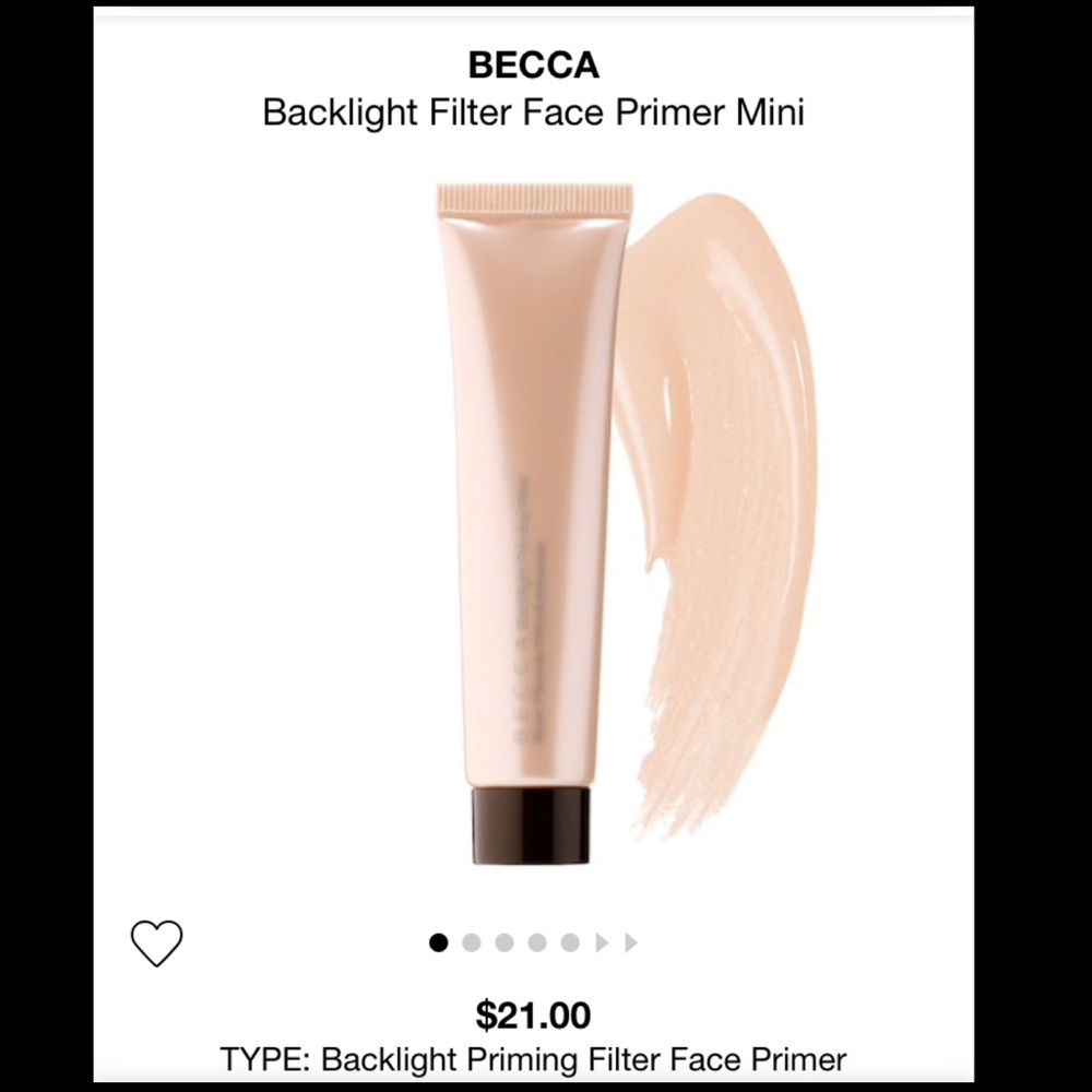 Becca Backlight Filter Face Primer x2